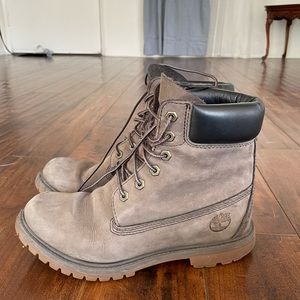 Gray womens timberland boots